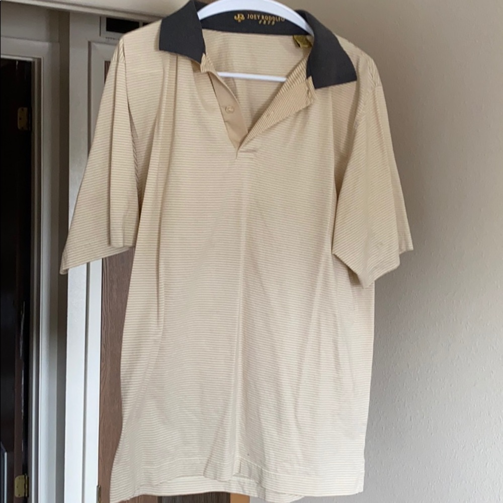 Men’s M Joey Rodolfo Yellow Polo